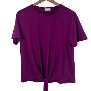 ANTHROPOLOGIE T.LA RASP/FRAM SHORT SLEEVE WOMEN T-SHIRT TOP OR BLOUSE SMALL
